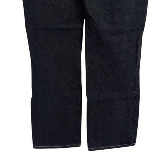 NYDJ Size 8 Jeans Womens Dark Wash Straight Leg USA Lift Tuck Stretch - Picture 7 of 12